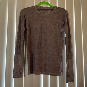 Purple Lululemon Long Sleeve Top